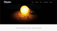 Desktop Screenshot of elettrolampo.com