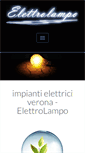 Mobile Screenshot of elettrolampo.com